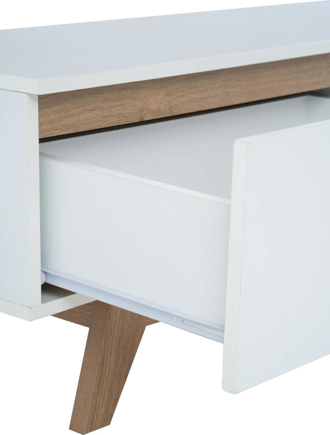 (As-is) Miah TV Console 1.8m - Natural, White - 5 - 11