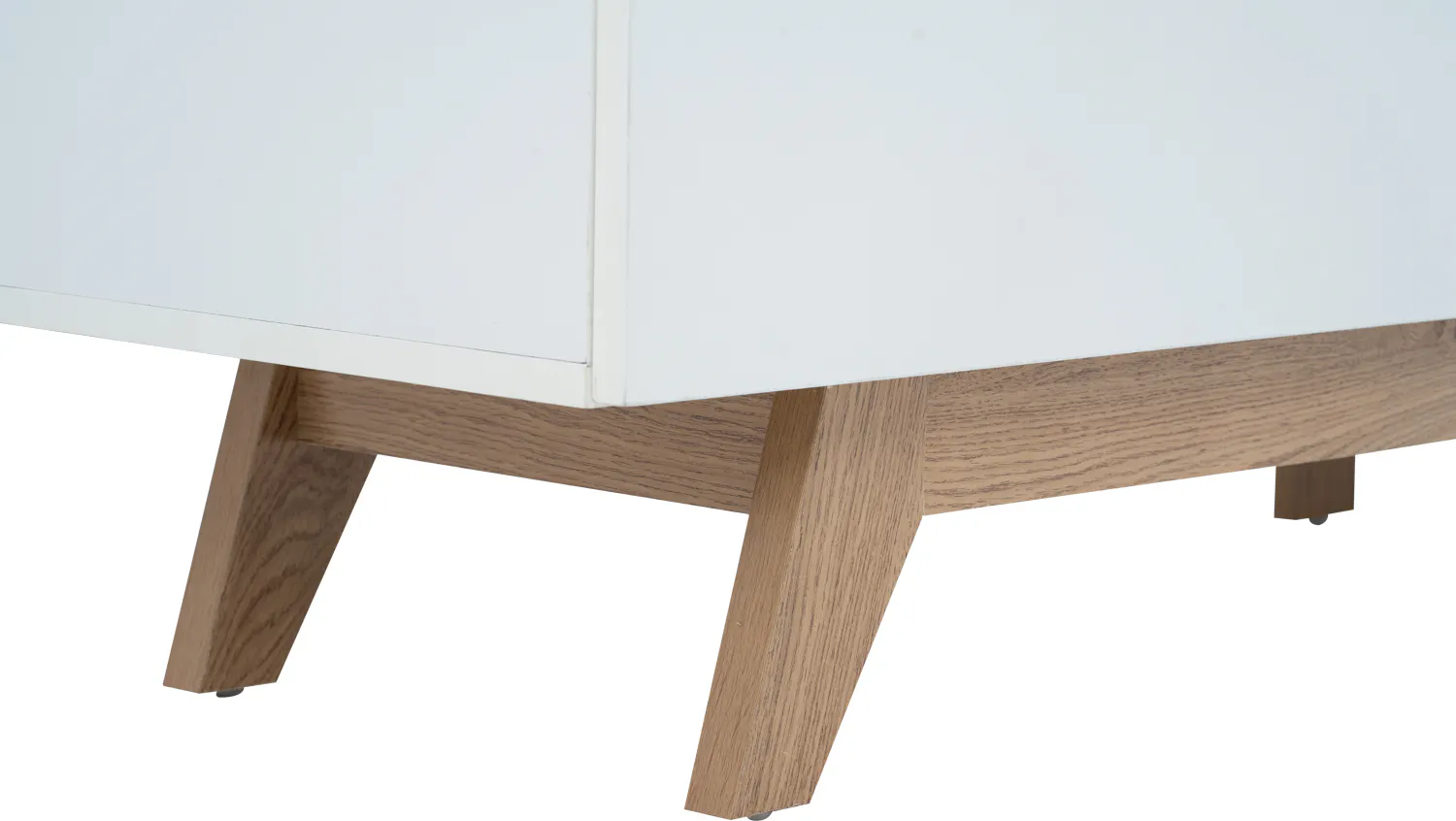 (As-is) Miah TV Console 1.8m - Natural, White - 5 - 13