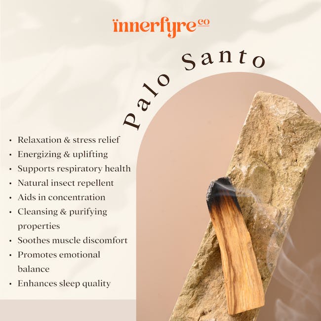 Innerfyre Co Meditate Candle 200g - Palo Santo - 1