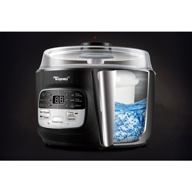 TOYOMI 1.8L Double Boil Cooker SC 1822 - 6