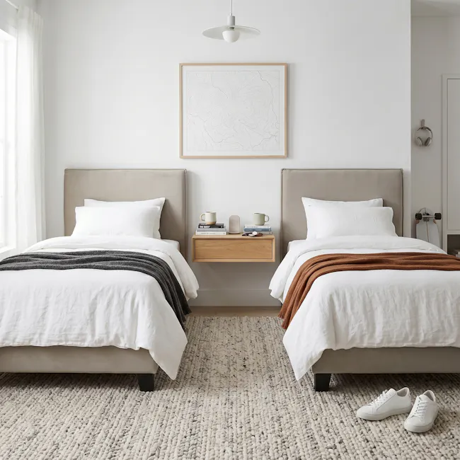 Arthur Super Single Divan Bed - Acru (Fabric) - 2