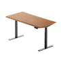 K3 PRO X Adjustable Table - Black frame, Walnut MDF (2 Sizes) - 0
