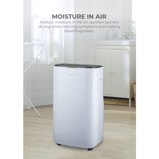 Mistral 20L Dehumidifier with Ionizer and UV MDH2065 - 7