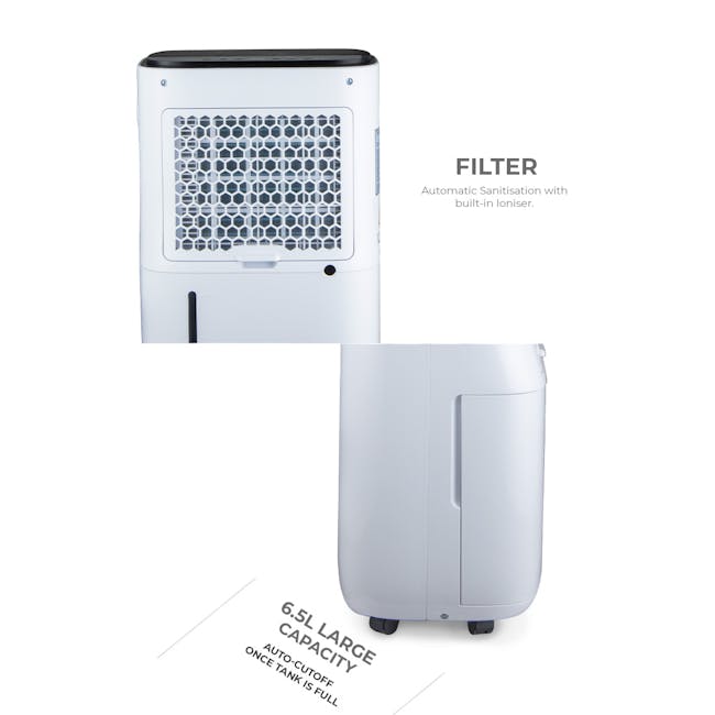 Mistral 20L Dehumidifier with Ionizer and UV MDH2065 - 8