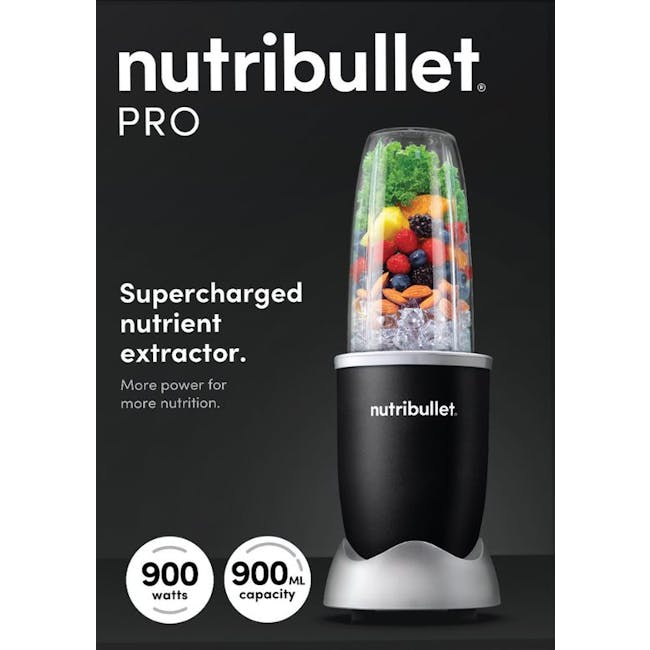 NutriBullet Pro 900W - Black - 2