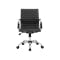 (As-is) Elias Mid Back Office Chair - Black (PU) - 3 - 0