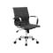 Elias Mid Back Office Chair - Black (PU) - 4