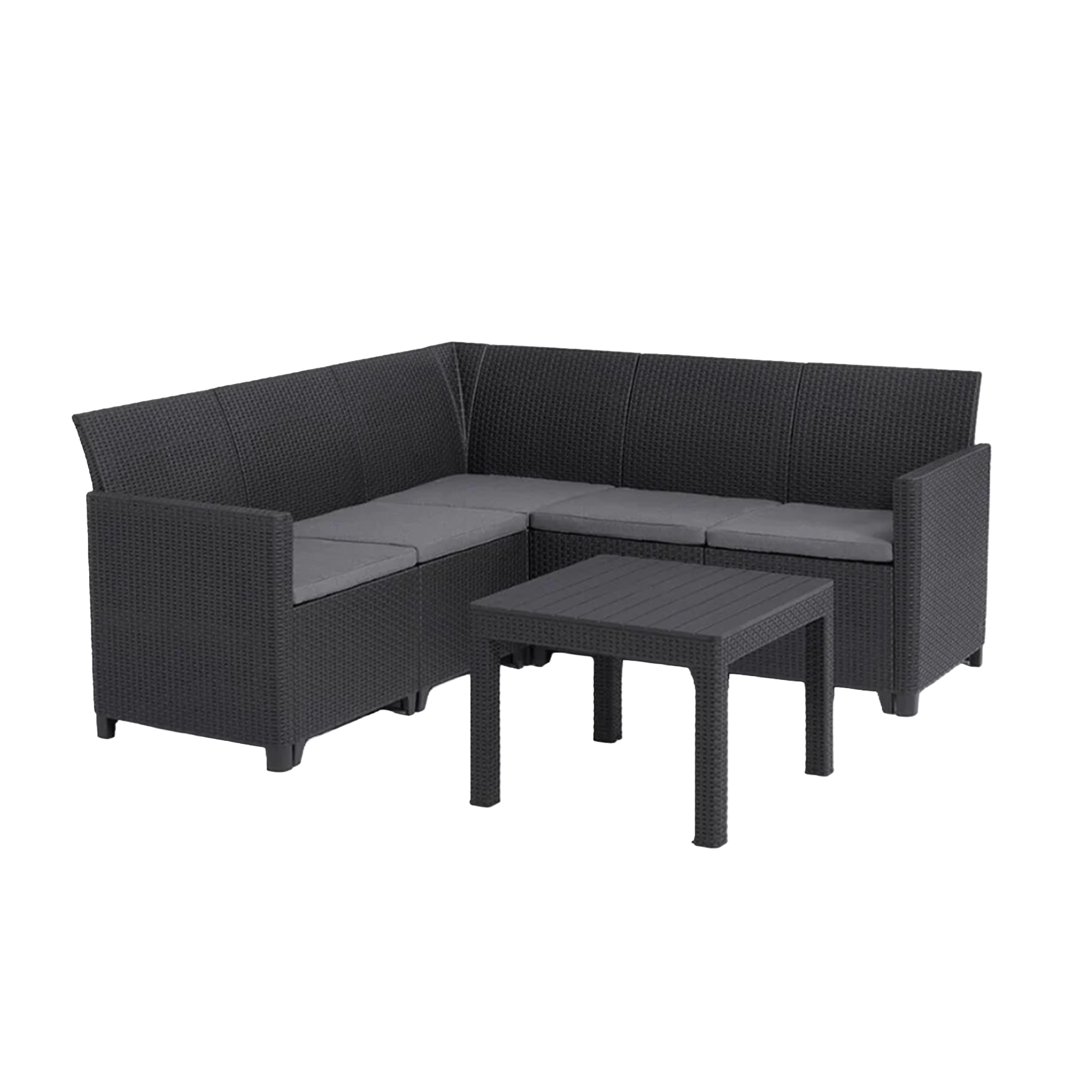 Marie 5 Seater Corner Sofa Set - Graphite