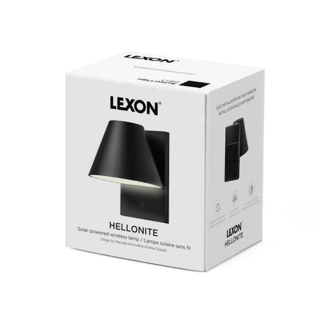 Lexon Hellonite Solar Lamp - Black - 7