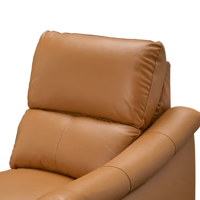 Strato Right Arm Power Recliner Unit - Crimson Tan (Top Grain Leather) - 20