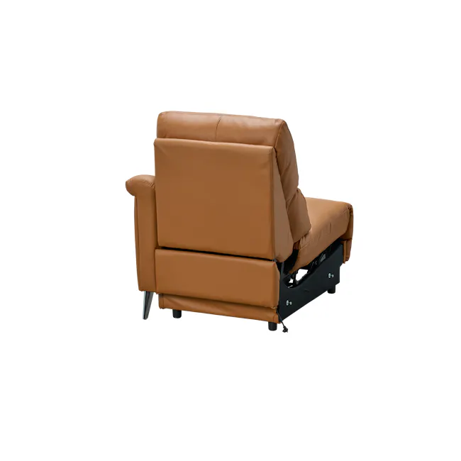 Strato Right Arm Power Recliner Unit - Crimson Tan (Top Grain Leather) - 9