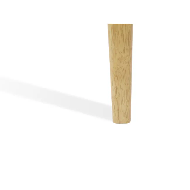 Koa Bench 1.4m - Oak - 6 - Wooden cylindrical object, natural wood texture, vertical orientation, light brown color, smooth