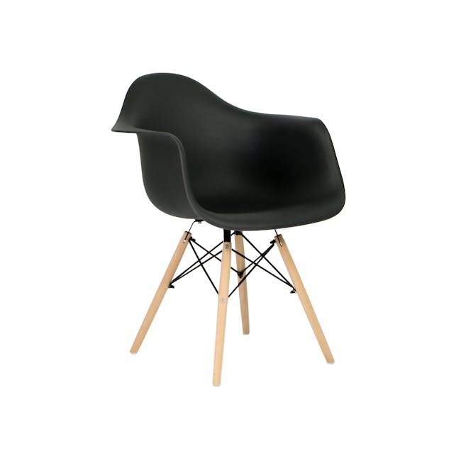 Lars Chair - Natural, Black - 0