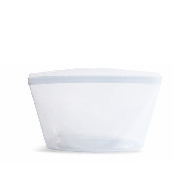 Stasher 4-Cup Bowl - Clear - 0