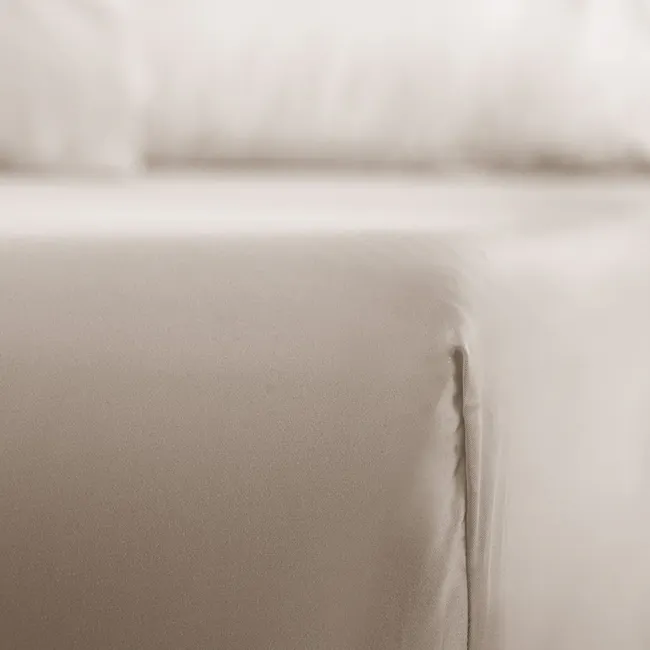 Robinsons Cool Bamboo Fitted Sheet Set Hotel Collection - Perla Grey (4 Sizes) - 4