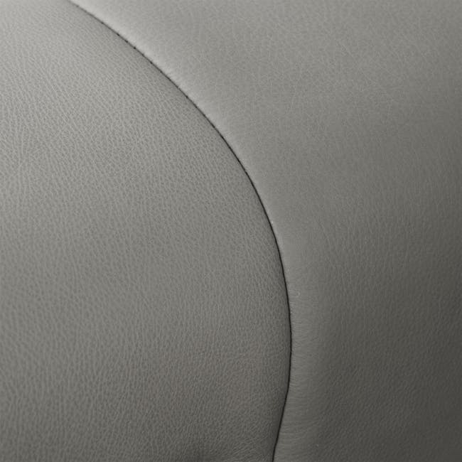 Clyde Left Arm Power Recliner Unit - Warm Grey (Top Grain Leather) - 31