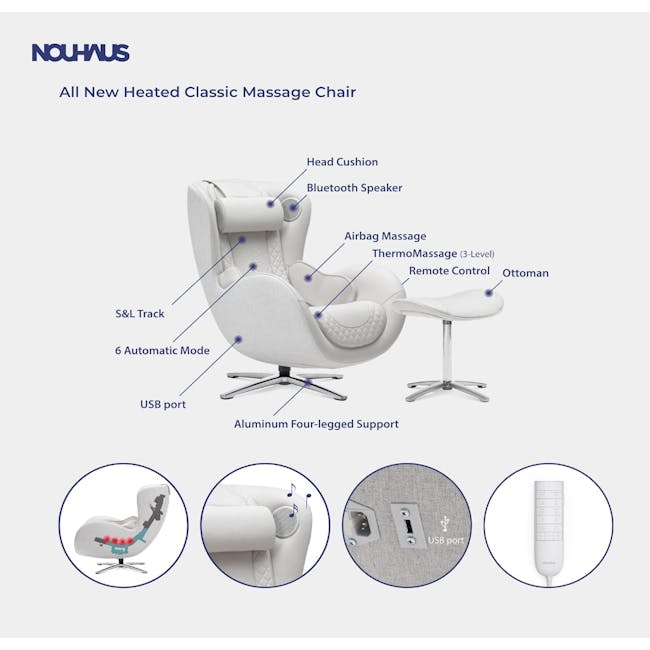 Nouhaus Classic Massage Chair - 13