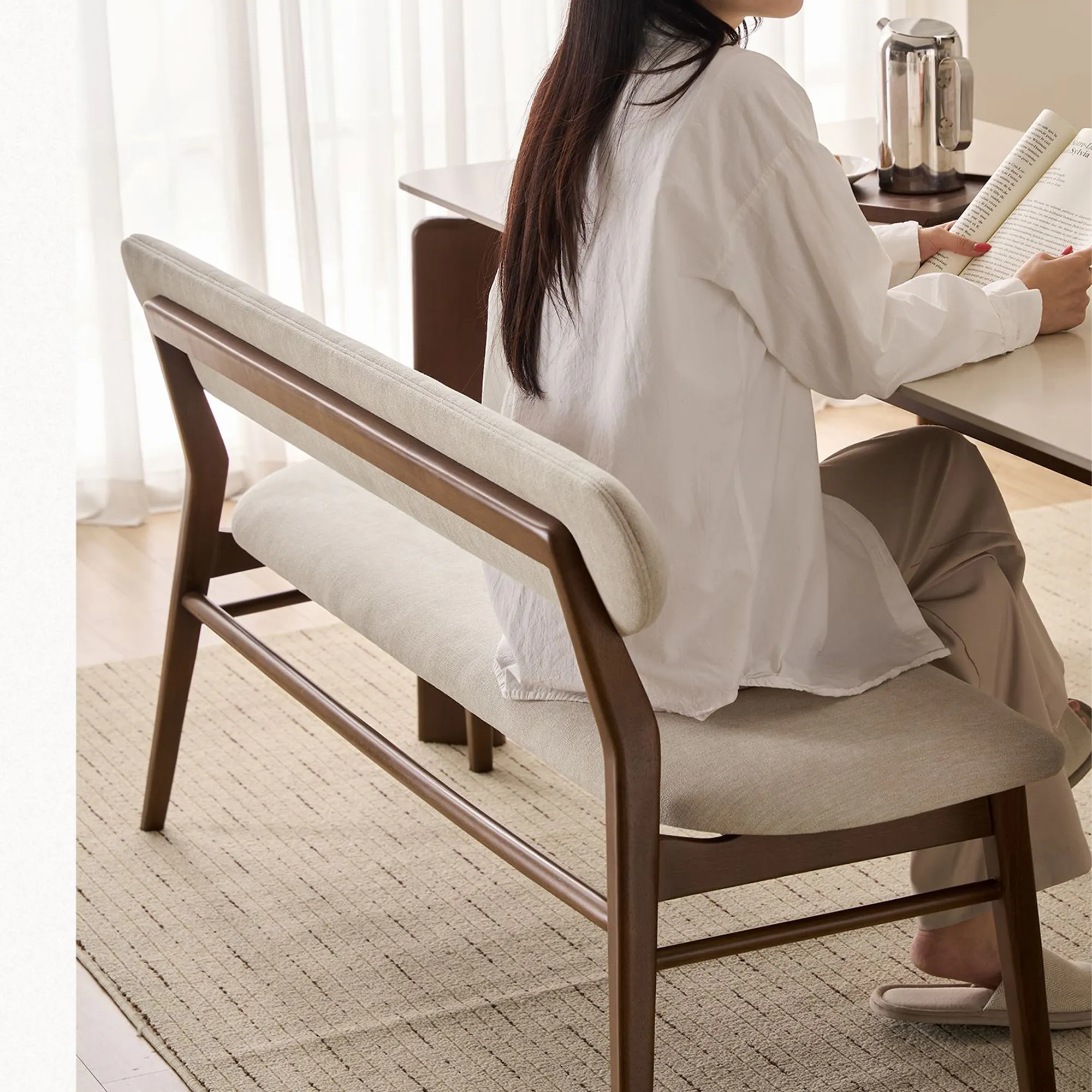 Ardin Dining Chair - Walnut - 33