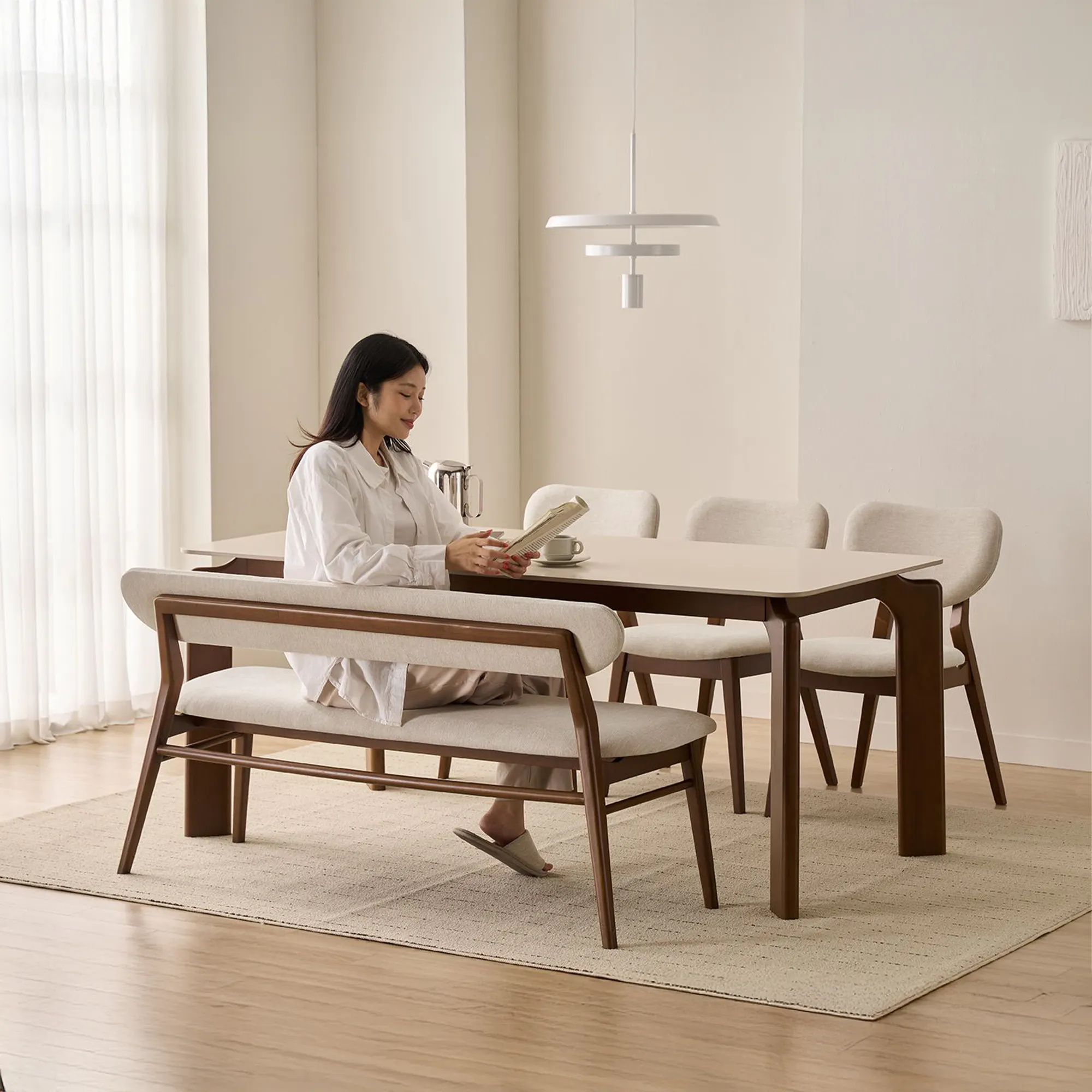 Ardin Dining Chair - Walnut - 31