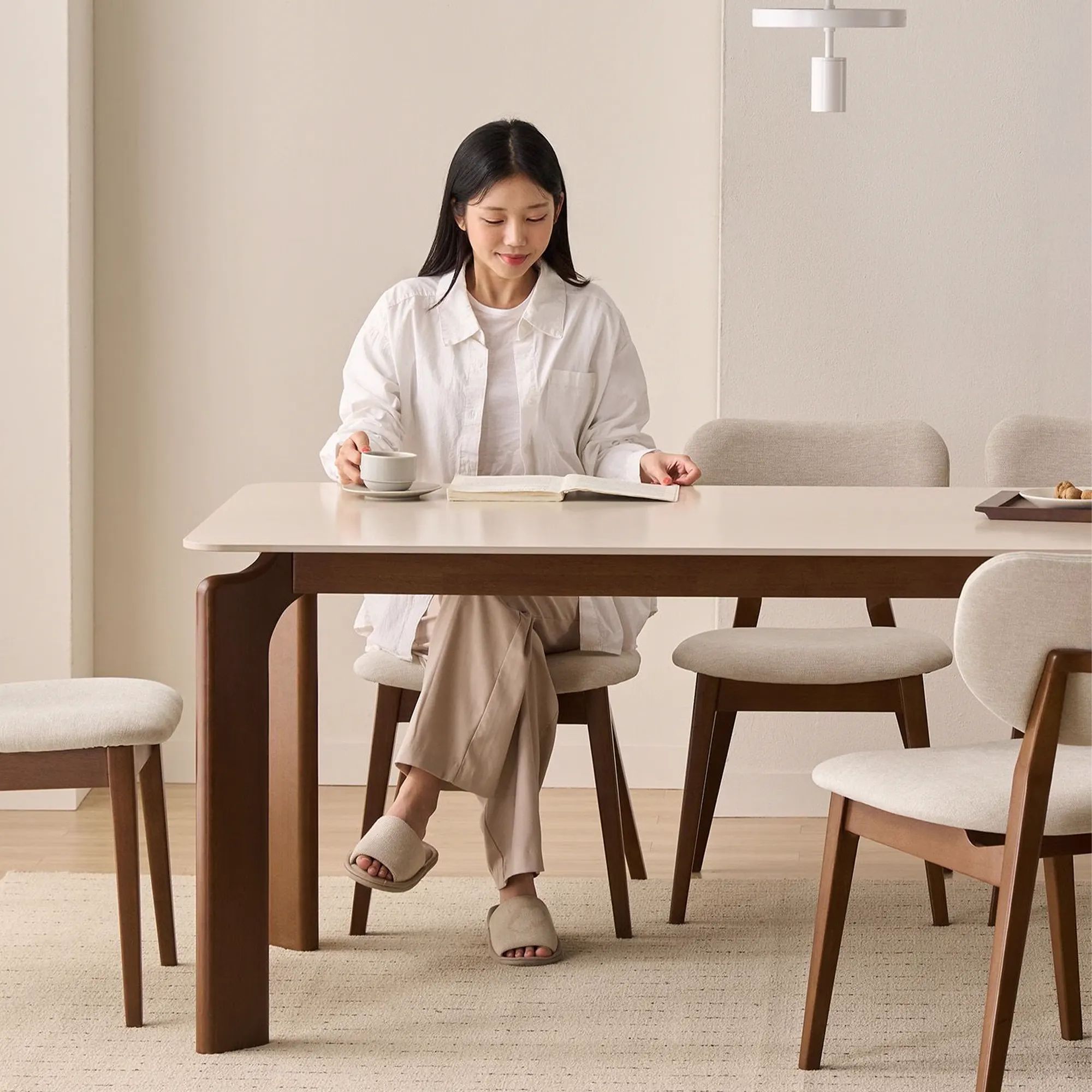 Ardin Dining Chair - Walnut - 14