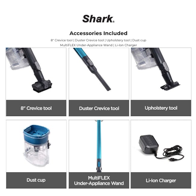 Shark Cordless Vacuum With Self Cleaning Brushroll - 11
