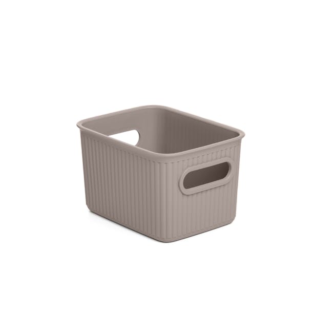 Tatay Organizer Storage Basket - Taupe (4 Sizes) - 5L - 8