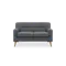 Damien 2 Seater Sofa - Dark Grey (Scratch Resistant)