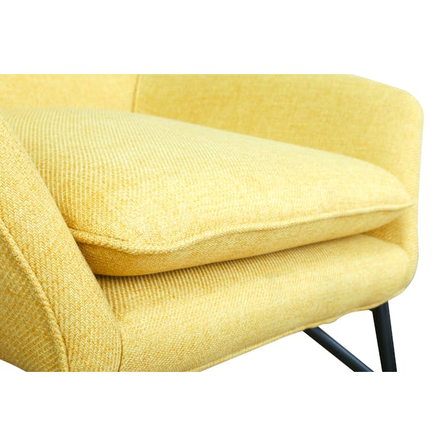 Esther Lounge Chair - Yellow - 3