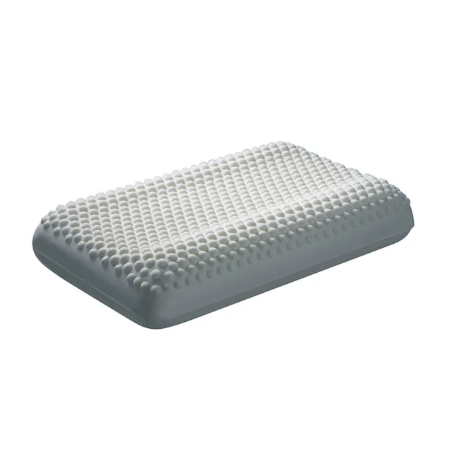 Dentons Caress Profile Pillow - 1 - Ergonomic mattress with textured surface, Soft, cushioned mattress material, Flat