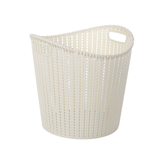 Alice Laundry Basket - White - 0