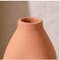 Female Sculpture Body Art  Ceramic Vase - Light Terracotta - 6