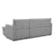 Asher L-Shaped Storage Sofa Bed - Dove Grey - 4