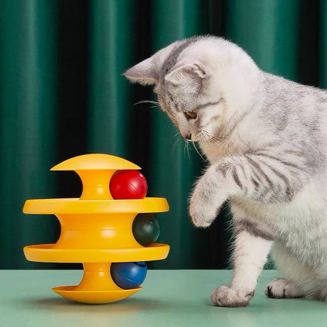 Pidan Cat Tumbler Toy with Balls - 4