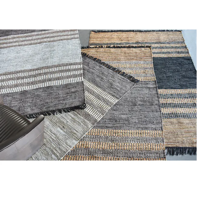 Jodar Low Pile Rug - Stone (3 Sizes) - 2