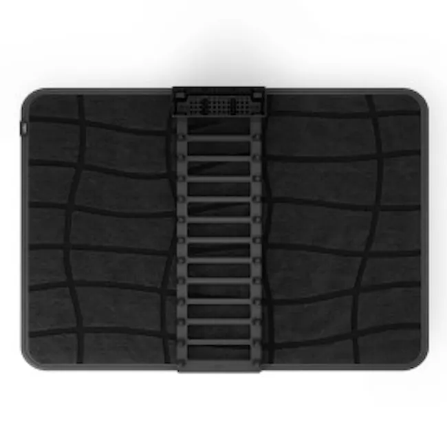 Udry Ultra Dish Rack & Drying Mat - Black - 7