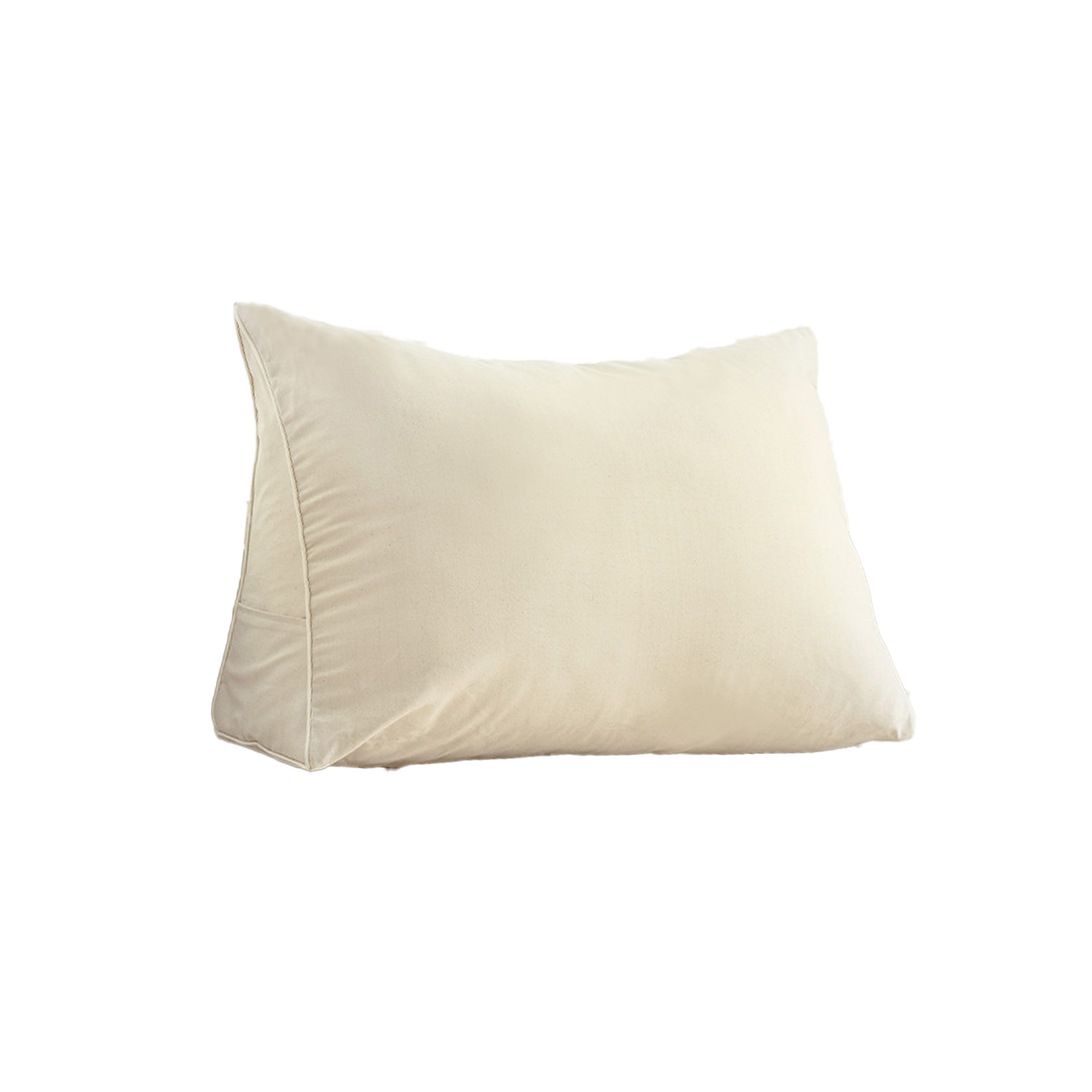 Jiro Triangle Cushion - Ivory