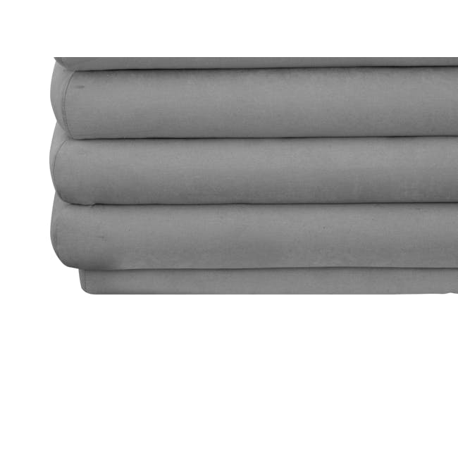 Anthony Storage Bench 1.2m - Pale Grey - 7