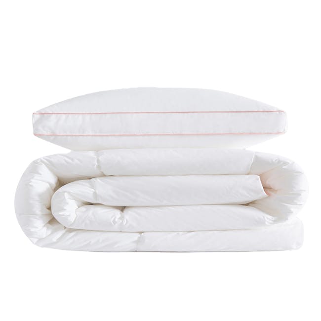 Marie Claire TruCloud Downfeel Cotton Quilt (2 Sizes) - 1