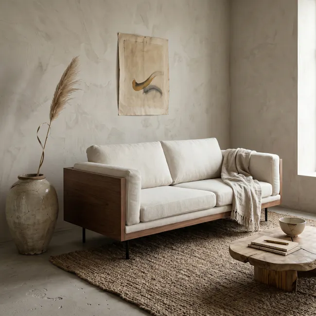 Bentley 3 Seater Sofa - Ivory (Fabric) - 3