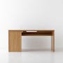 Fikk Adjustable Corner Study Table - Oak - 5