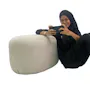 Pebble Ottoman - Pearl Grey (2 Sizes) - 7