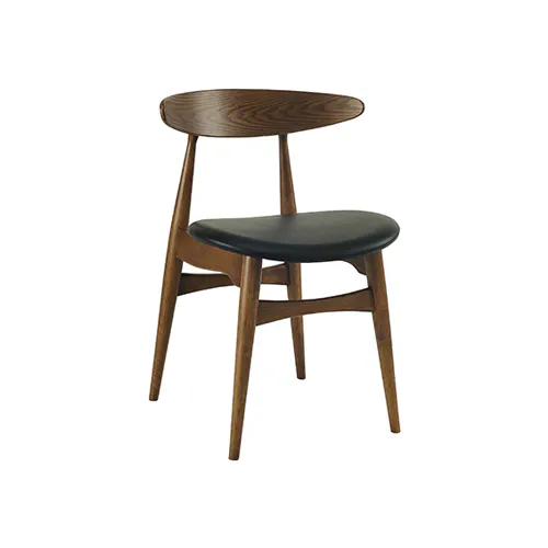 Bolton Dining Table 1.6m in Walnut with 4 Tricia Dining Chair in Espresso - 18