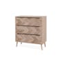 Lusk 3 Drawer Chest 0.8m - 9