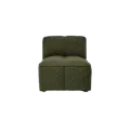Beam Armless Single Sofa - Forest Green