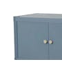 Flo 4-Door Low Storage Cabinet - Fog - 4