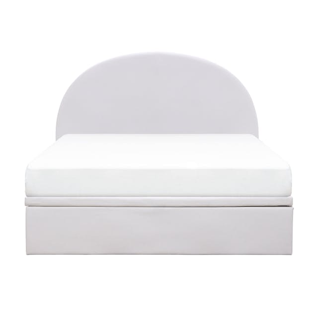 Aspen Queen Storage Bed - Ivory (Pet Friendly) - 1
