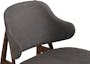 Stella Lounge Chair - Cocoa, Oyster Grey - 7