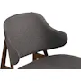 Stella Lounge Chair - Cocoa, Oyster Grey - 7
