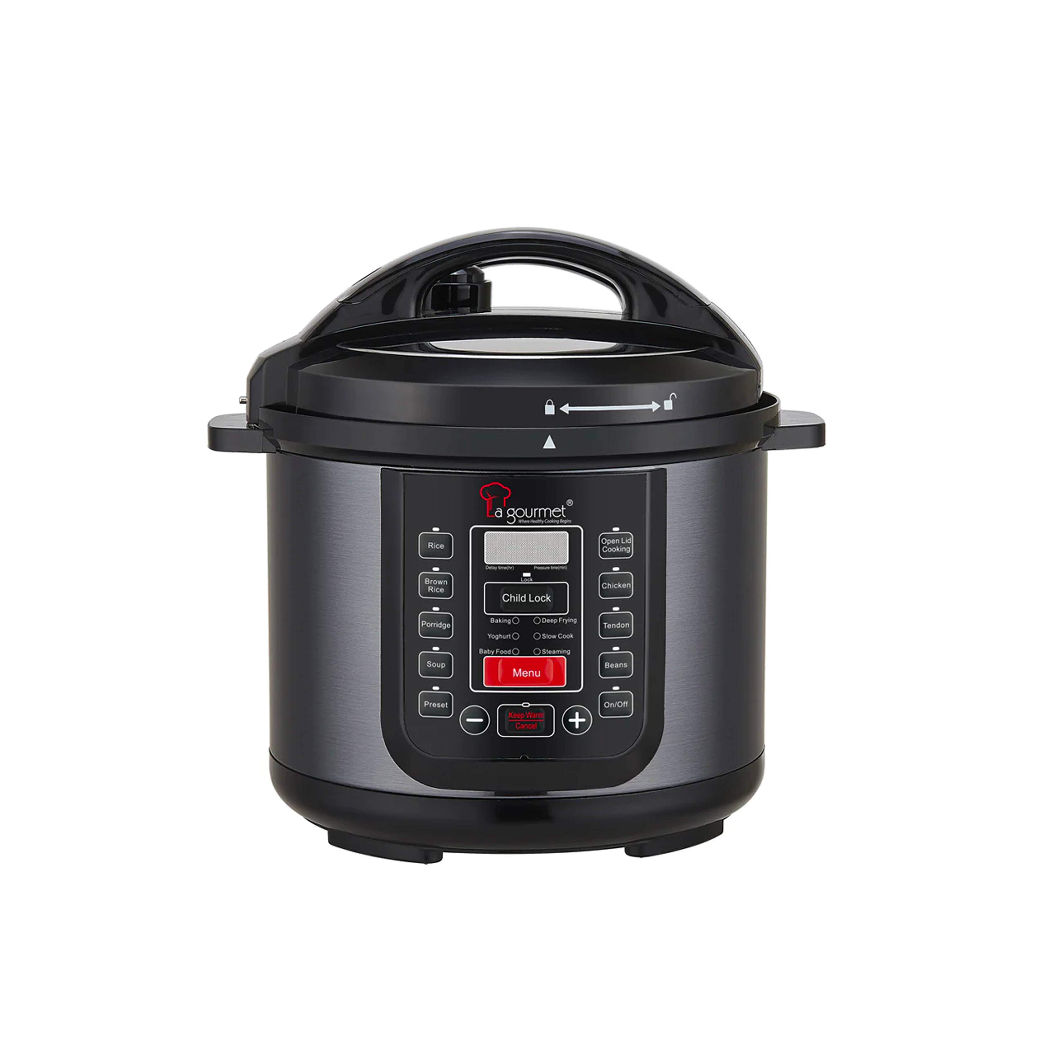 La Gourmet Healthy Electric Pressure Cooker 4L - Image 1