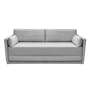 Greta 3 Seater Sofa Bed - Light Slate - 0